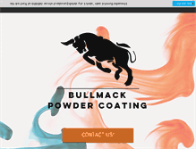 Tablet Screenshot of bullmack.com